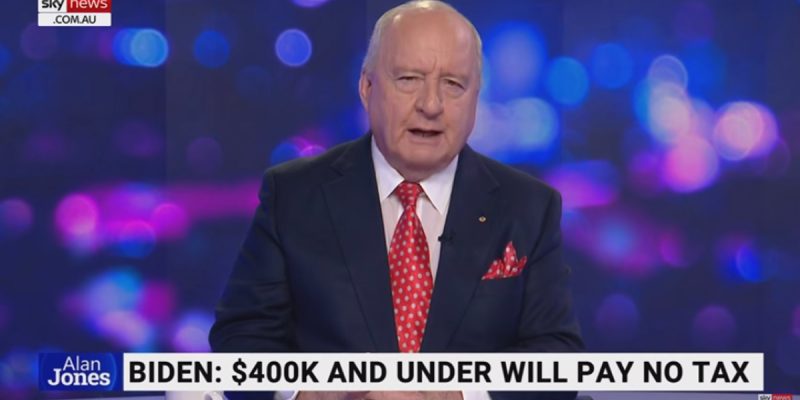 VIDEO: Sky News Australia’s Alan Jones Rips Joe Biden Over George Floyd