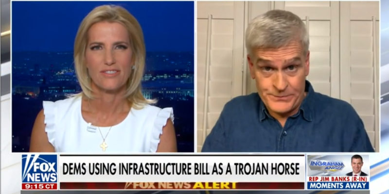 VIDEO: Bill Cassidy Goes On Laura Ingraham, Touts Infrastructure Bill