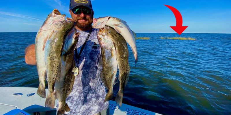 MARSH MAN MASSON: This Little Island Was LOADED With Speckled Trout!