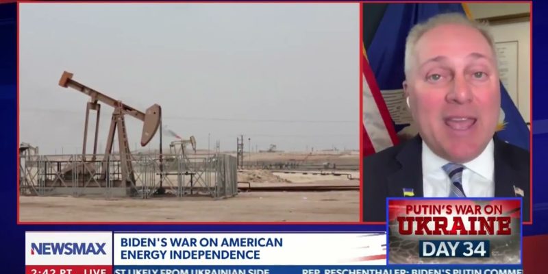 VIDEO: Scalise Went On Newsmax To Talk About Energy, Biden’s Stupid Mouth