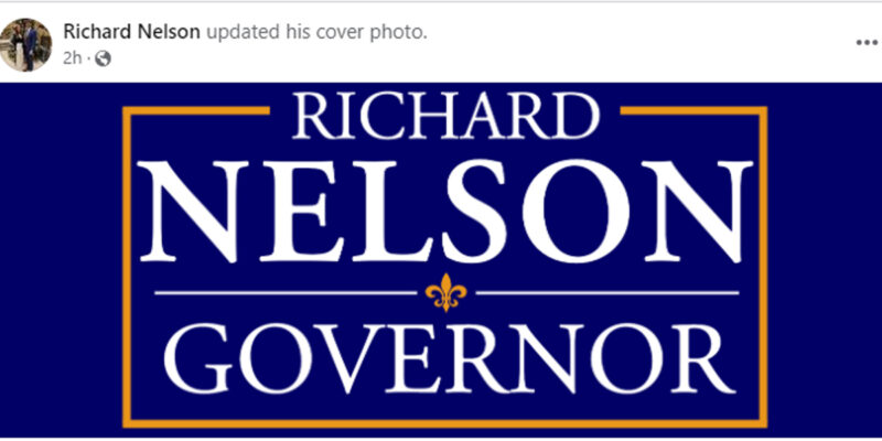 And Now, We Have Richard Nelson In The LAGOV Race