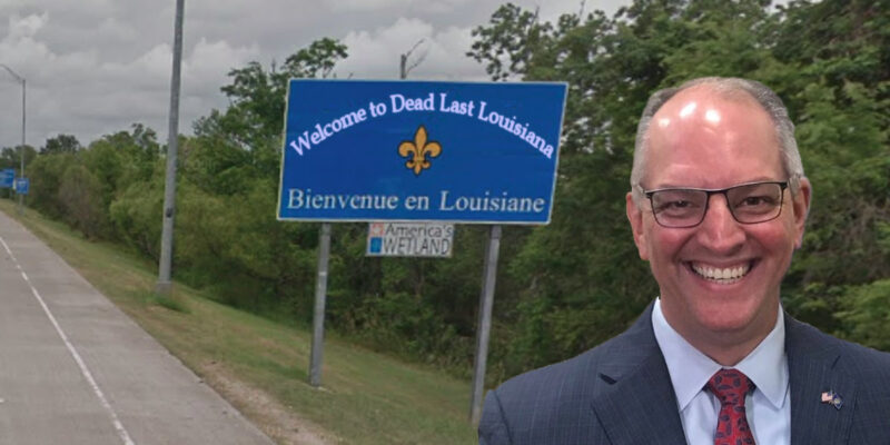 Report: Louisiana Dead Last in Economic Performance