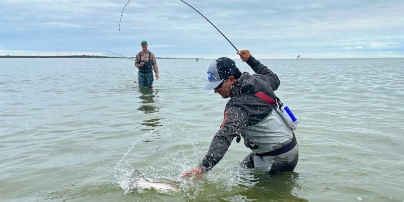 MARSH MAN MASSON: Knee-Deep And Catching MONSTER Speckled Trout!