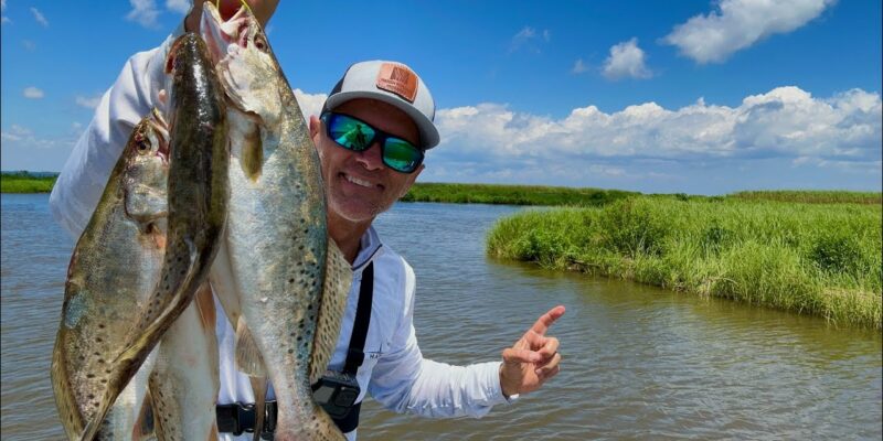 MARSH MAN MASSON: This Is Key To Specks In Louisiana Marsh!