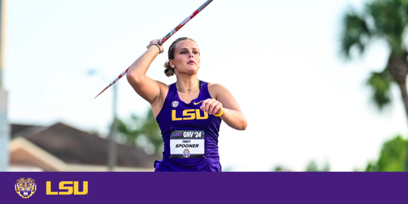 PURE GOLD: LSU’s Trinity Spooner Is a Light On and Off the Field