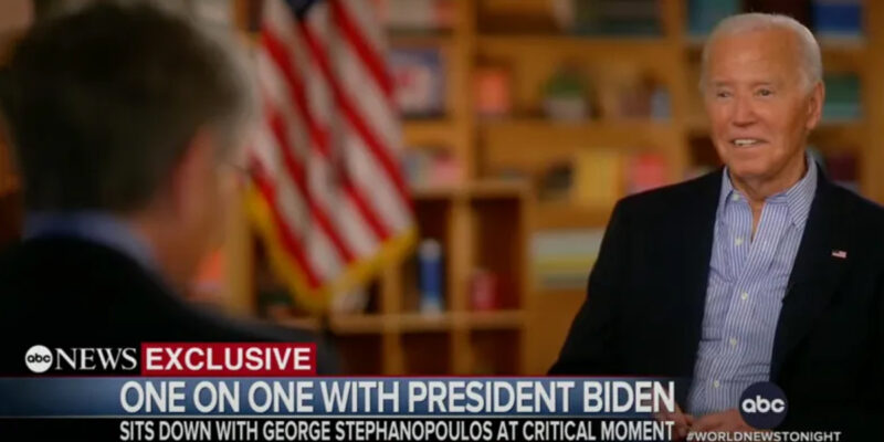 BAYHAM: Defiant, In Denial Joe Biden Struggles Through Stephanopoulos Interview