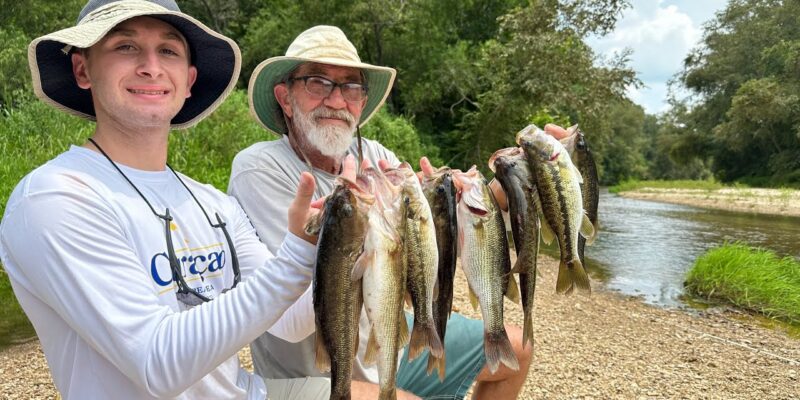 MARSH MAN MASSON: FAST Fishing on this AMAZING Public River!