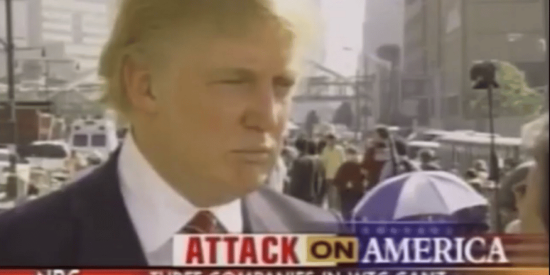 Trump’s Words About 9/11 Parallel This Chilling Interview on the Day of the Attack