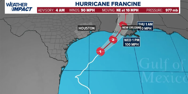 Landry encourages residents to have a plan as Francine approaches