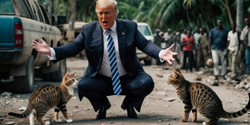 The Left Is Openly Solicitous Of Haitian Cat-Eaters