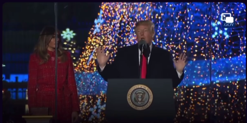 VIDEO: Trump’s Words for the Christmas Season (2:16)