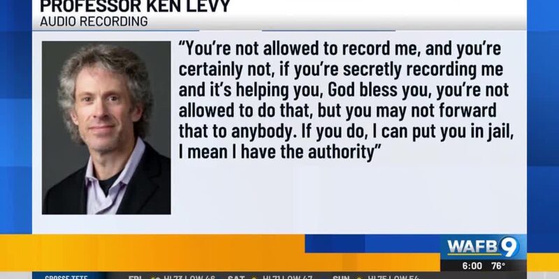 I’m Not Sure I’d Trust Ken Levy To Teach Law To LSU Law Students