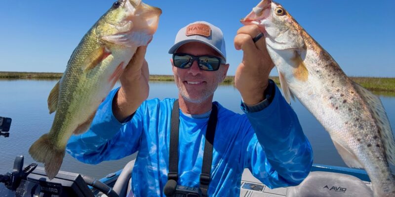 MARSH MAN MASSON: A Variety Pack in Louisiana Marsh!