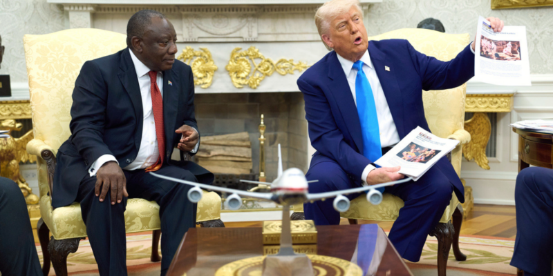 TRUMP & SOUTH AFRICA: You’re Not Supposed to Say That—So He Did