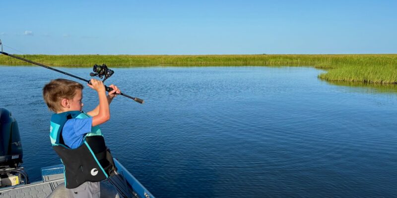 MARSH MAN MASSON: Quest for First Fish on Artificial Bait!