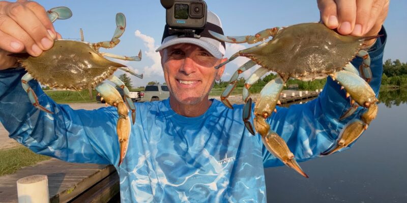 MARSH MAN MASSON: We LOADED UP on Crabs Off This Public Dock!