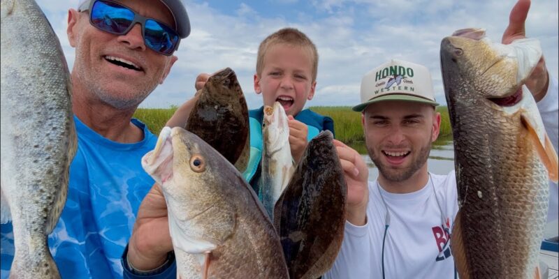 MARSH MAN MASSON: Absolutely EVERYTHING Biting in the Marsh!