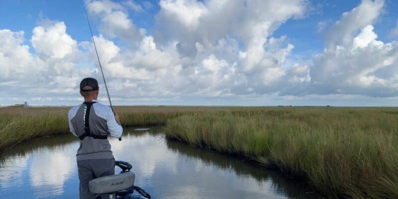 MARSH MAN MASSON: Bayous LOADED with Bait, and Fish are Smashing It!