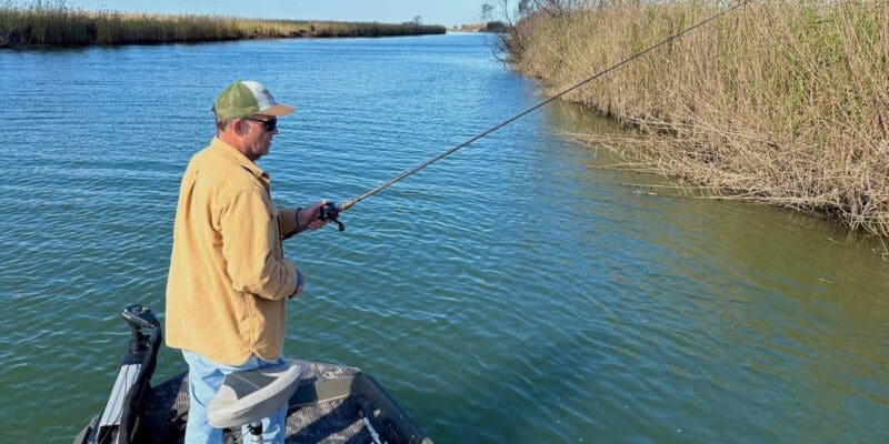 MARSH MAN MASSON: Bass in Canes, Speckled Trout Nonstop in Middle!
