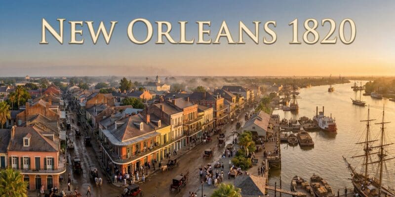 AI Takes A Shot At Showing Us New Orleans In 1820, And…