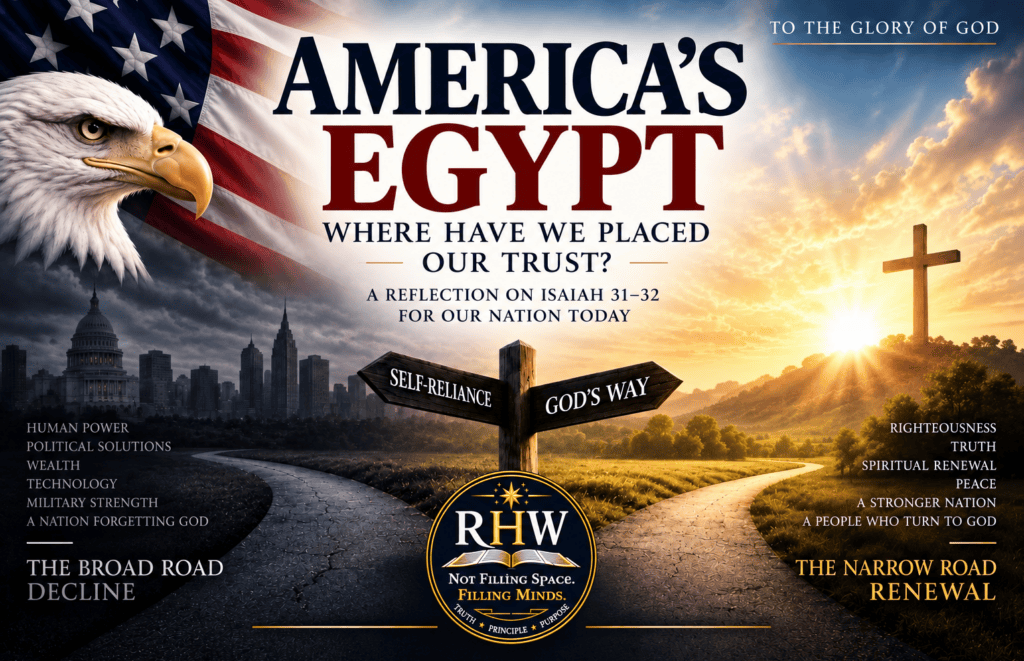 WRIGHT: America's Egypt: Where Have We Placed Our Trust?