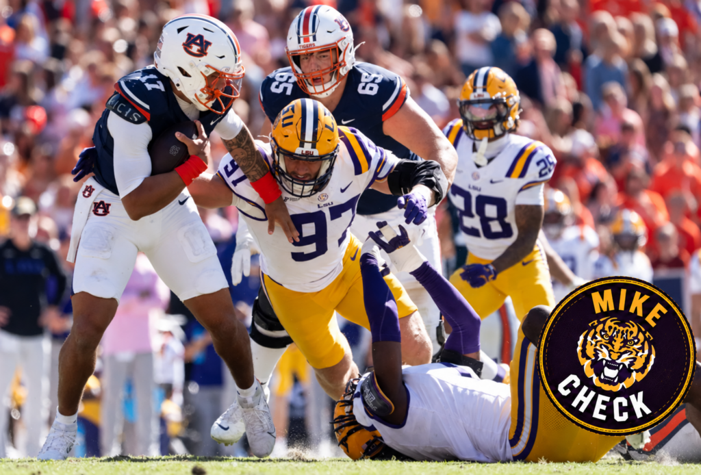 Winnig Check MIKE CHECK: Good Win, Tigers. Now the Bye—and Bama.