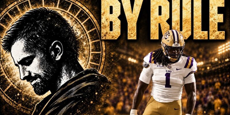 A Purple & Golden Rule: An Unlikely Link Between LSU Football and St Benedict