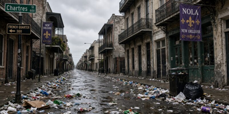 New Orleans sanitation department faces 75% staffing cut