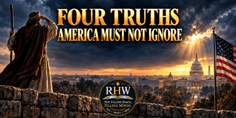 WRIGHT: Four Truths America Must Not Ignore